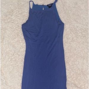 Small Blue dress w duster